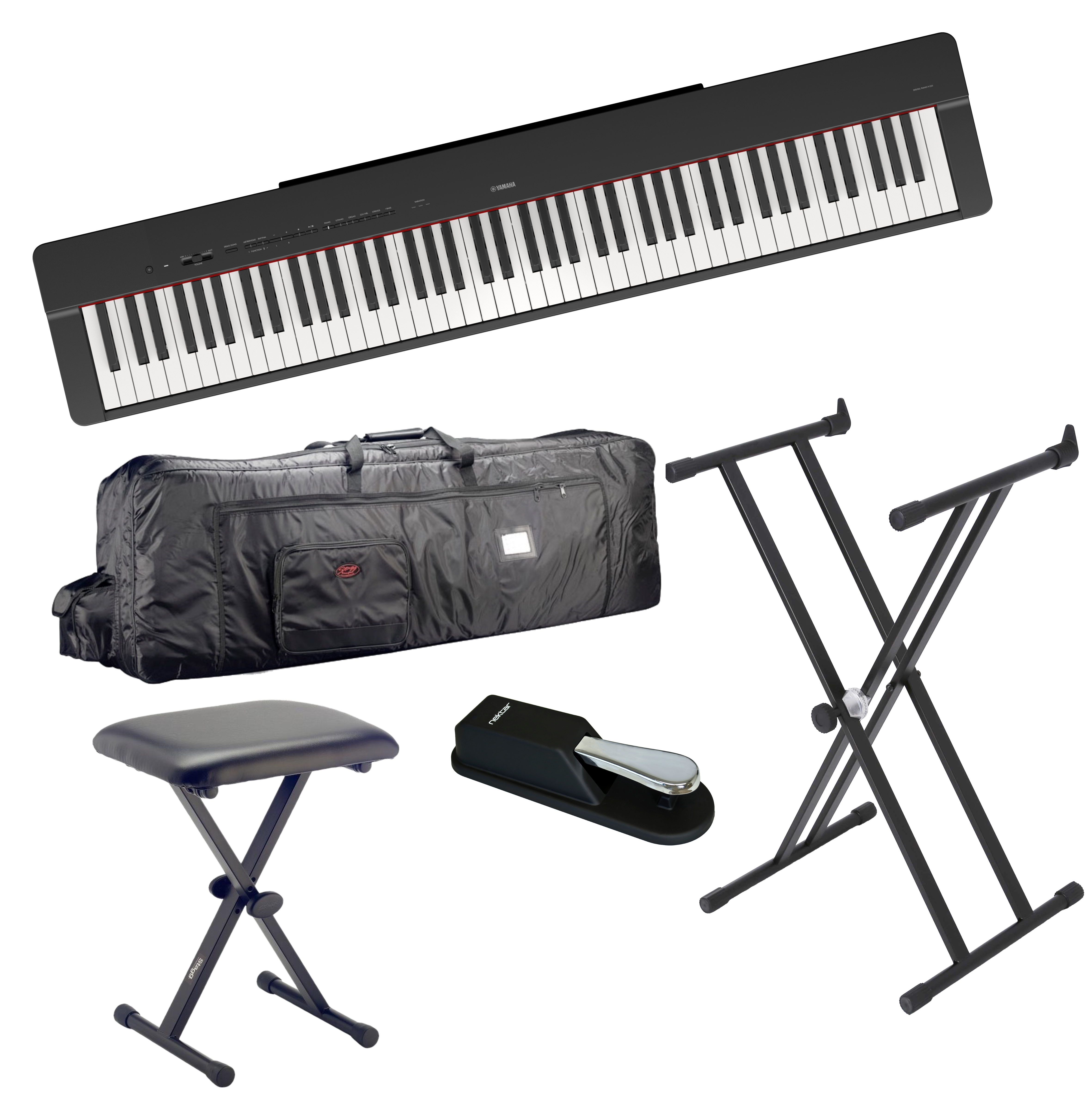 Yamaha P-225 B Stage Set Deluxe +50 EUR Cashback von Yamaha