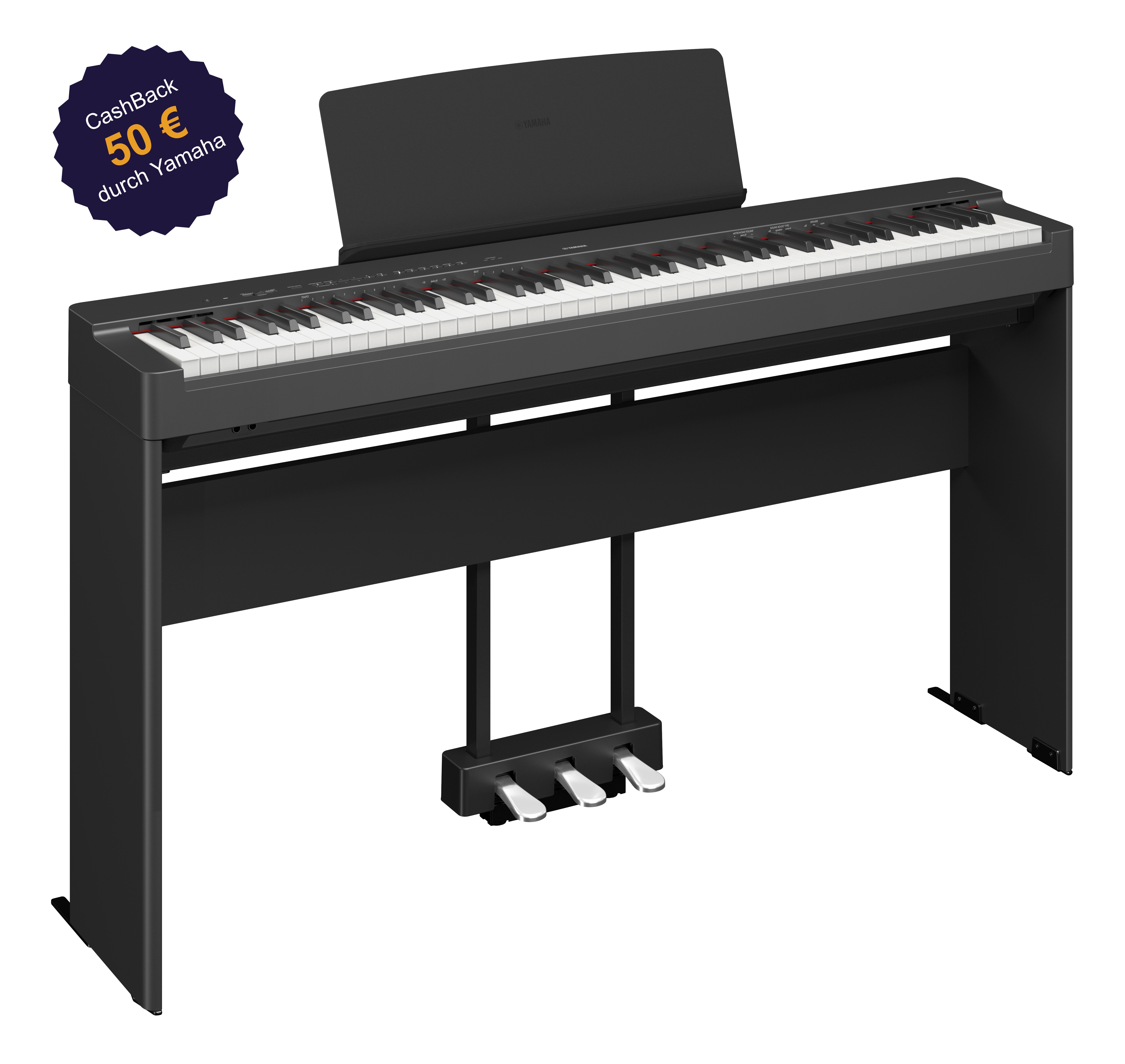 Yamaha P-225 B Home Set Premium + 50 EUR Cashback von Yamaha