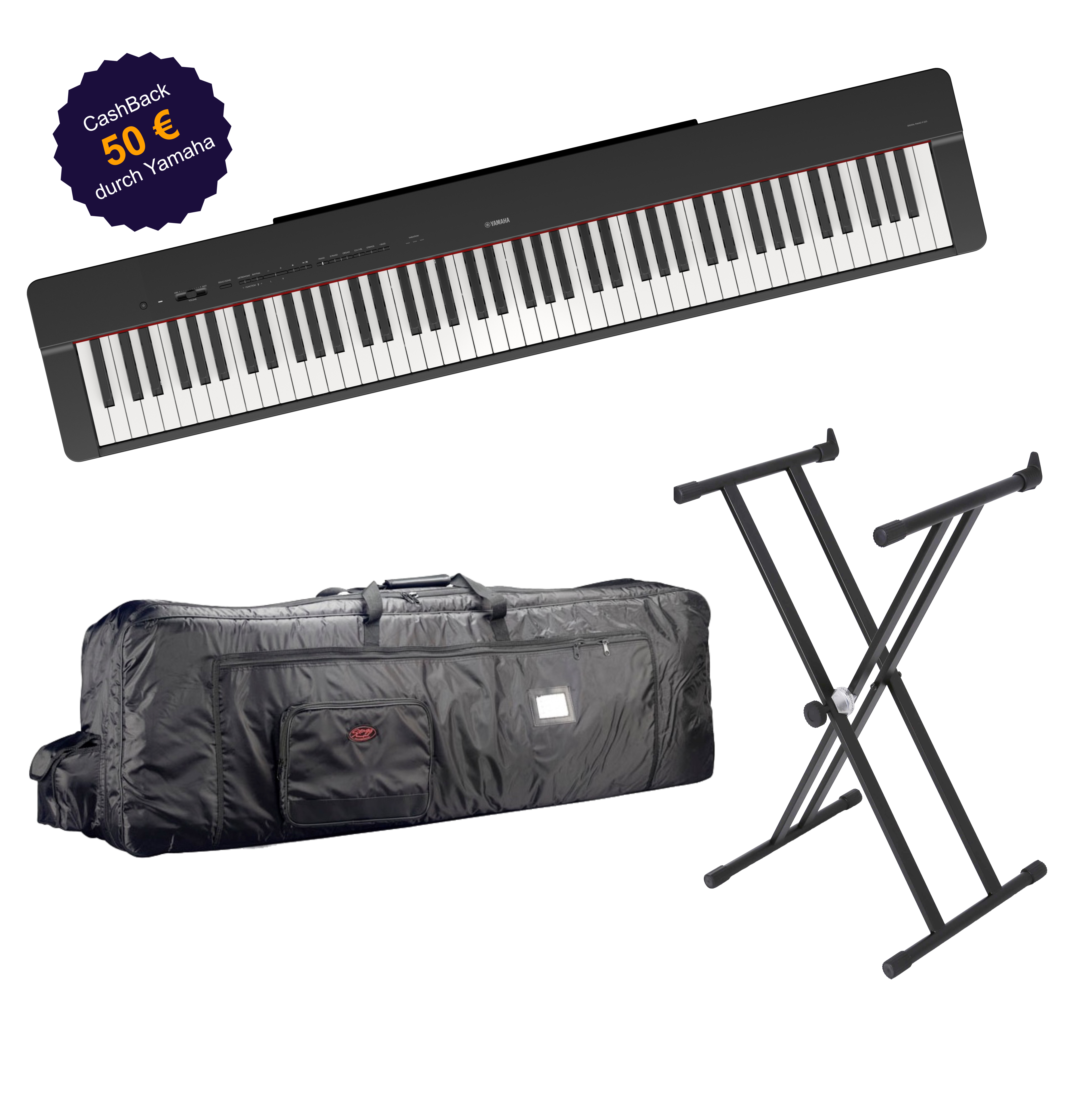 Yamaha P-225 B Stage Set Premium + 50EUR Cashback von Yamaha