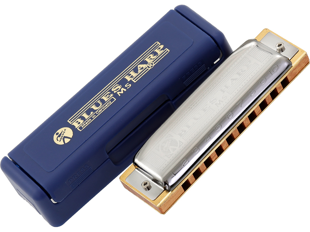 Hohner Blues Harp Mundharmonika MS F#-Dur