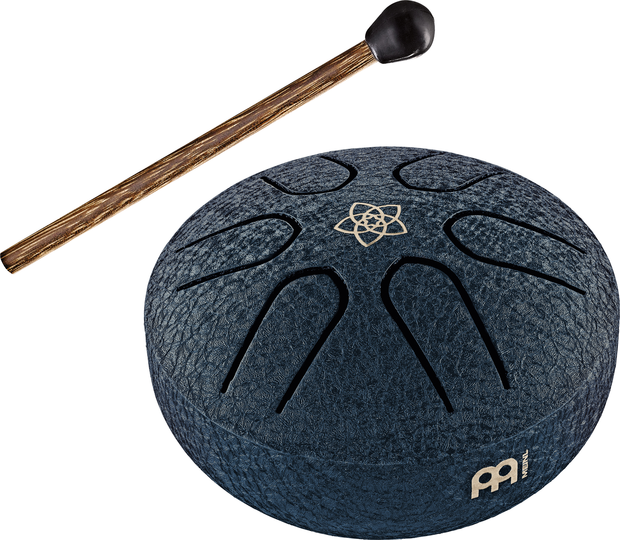 Meinl PSTD2NBVF Pocket Steel Tongue Drum A-Dur marineblau