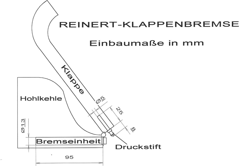 Jahn 204806 Klappenbremse